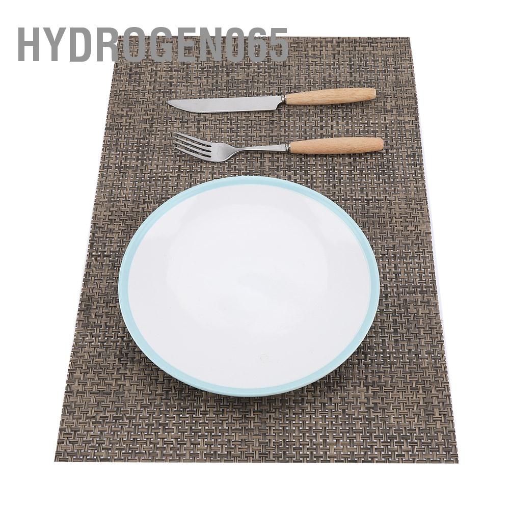 Tấm lót bàn bát đĩa PVC cách nhiệt chống trơn không thấm nước thời trang
