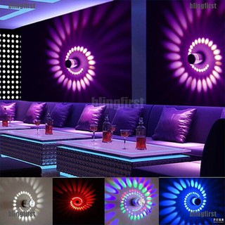 Đèn LED trần gắn tường tạo hình xoắn trang trí nội thất nhà KTV quán bar 3W