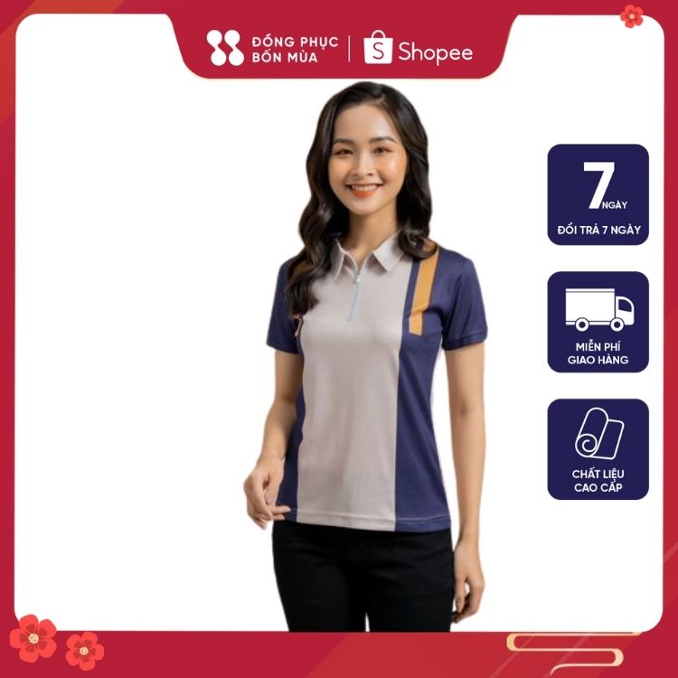 Áo Phông Nam / Nữ  Polo Ngắn Tay Thời Trang chất cotton cao cấp Màu Hàn Quốc sẵn hàng kèm video ảnh thật