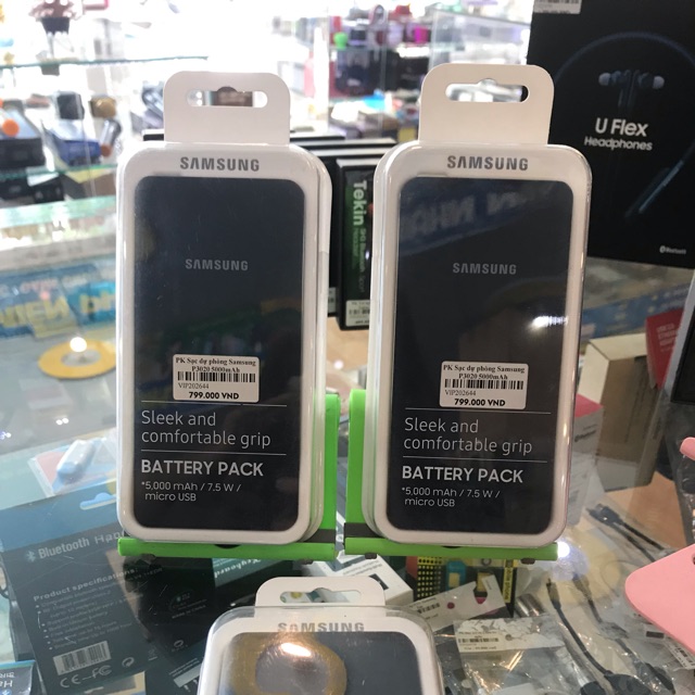 SẠC DỰ PHÒNG SAMSUNG  EB-P3020 5000mAh - Mới 100% - Nguyên Seal - Hàng Chính Hãng