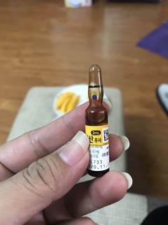 Vỉ 10 ống vitamin c hàn quốc