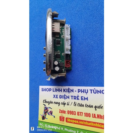 Mạch nhạc 6V - 12v  dành cho xe máy ,  ôtô điện trẻ em