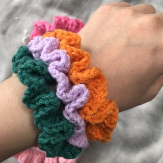 (Handmade 100%) Đồ cột tóc móc len dễ thương - MOME.VN
