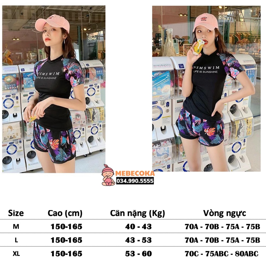 BIKINI LOẠI ĐẸP ,đồ bơi , áo tắm dài tay giữ nhiệt chống tia UV họa tiết siêu xinh hàng LOẠI 1