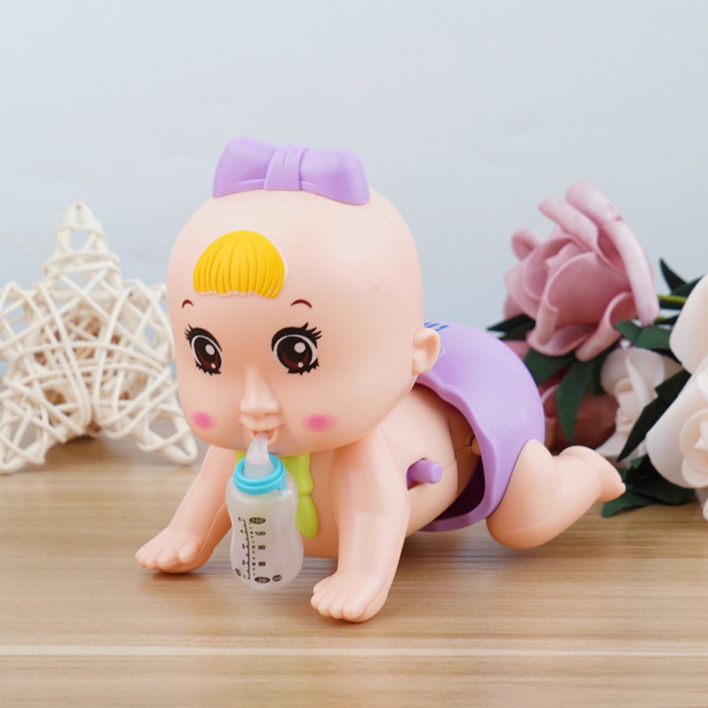 Đồ chơi búp bê em bé bò HYG TOYS có nhạc cho các bé