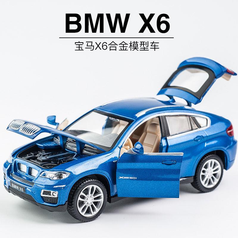 ☇♂Mô Hình Xe Hơi Địa Hình BMW X6 Bằng Hợp Kim Tỉ Lệ 1: 32