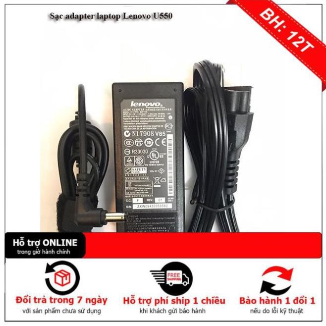 Sạc adapter laptop Lenovo U550