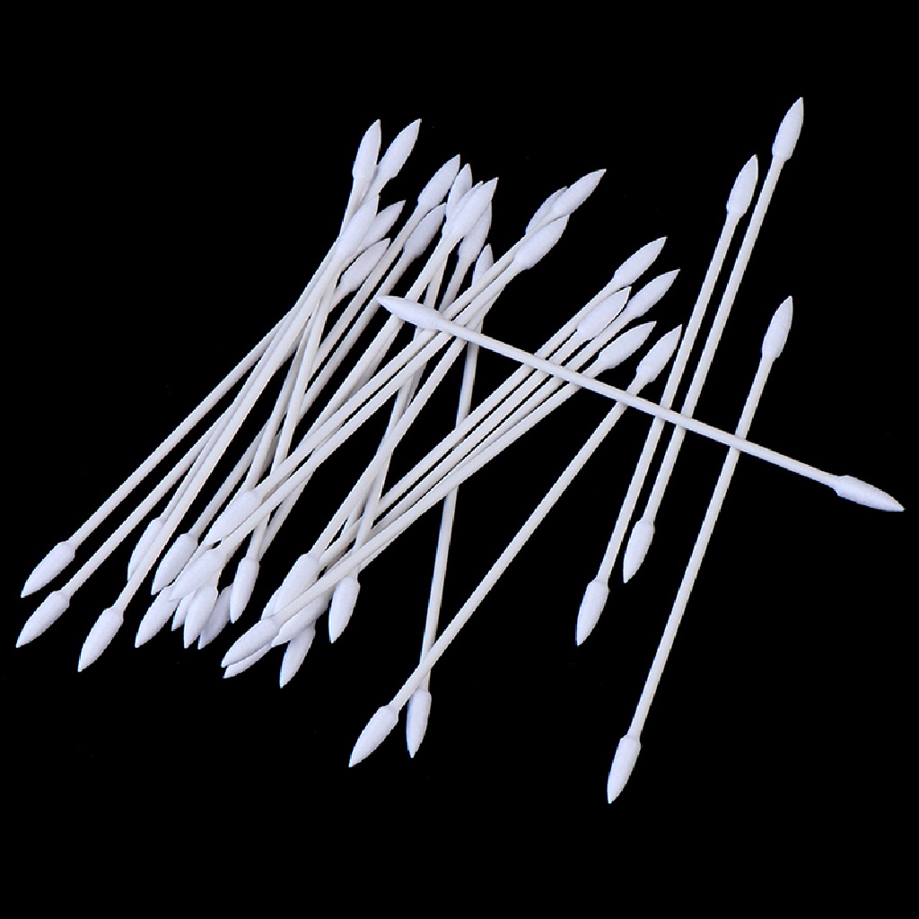 Set 25 tăm bông cotton dùng một lần làm sạch cổng sạc điện thoại