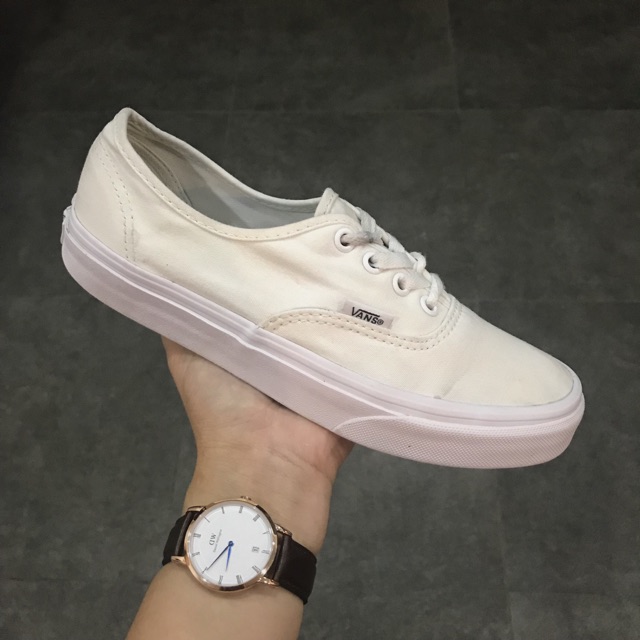 Vans authentic trắng