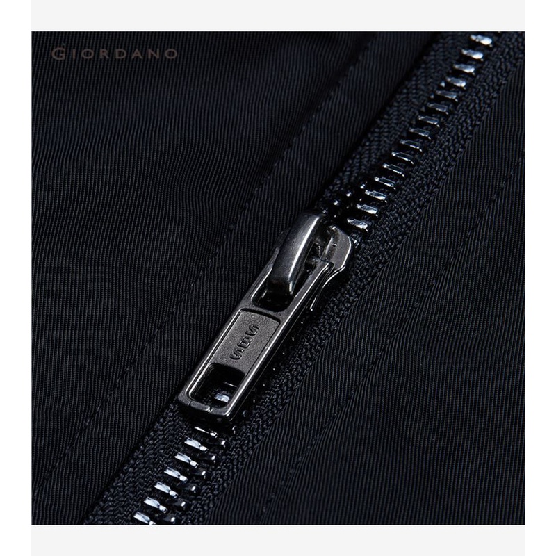 Áo khoác bomber GIORDANO 01072684 cổ áo bóng chày cho nam