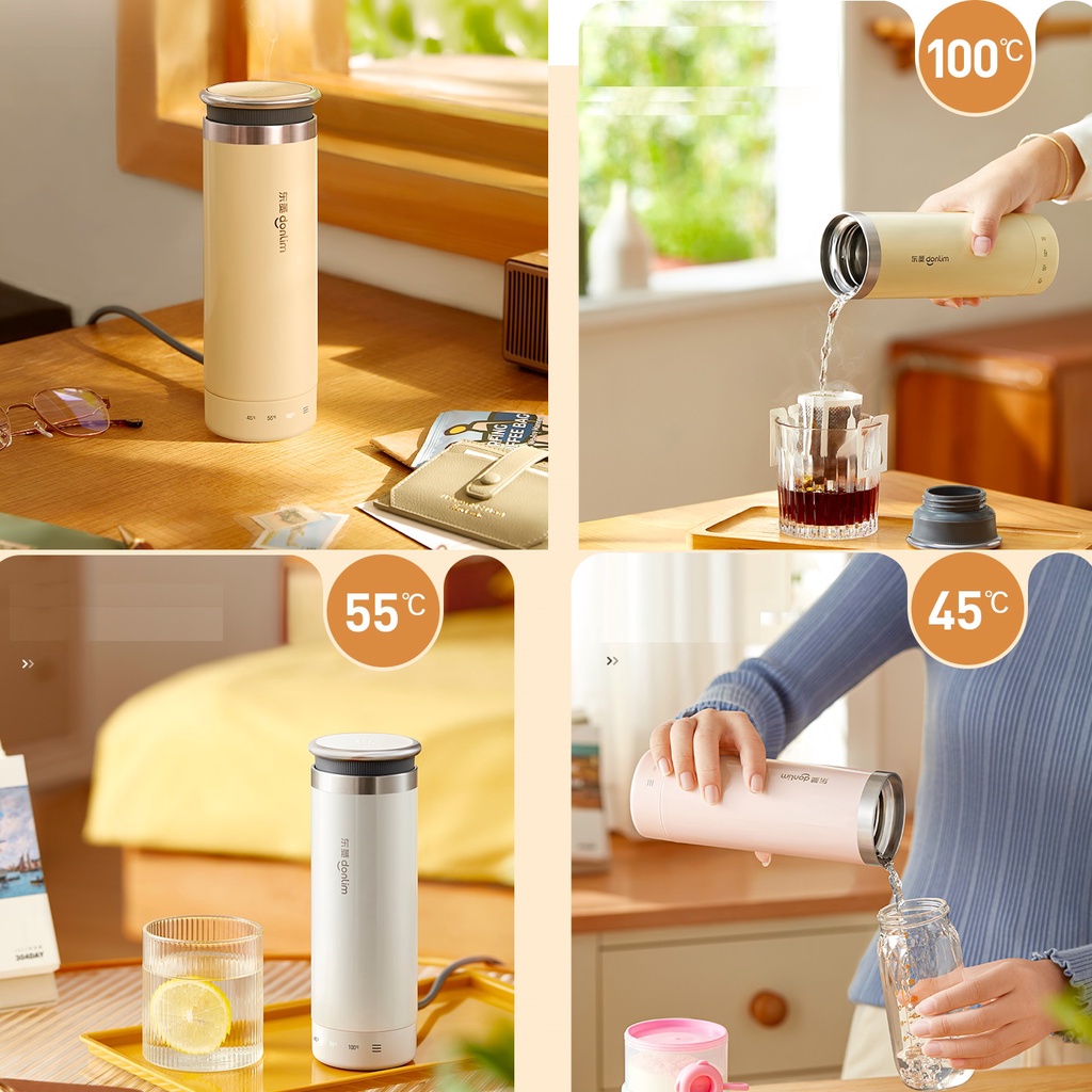 Ấm Siêu Tốc Mini Donlim  DL-4153