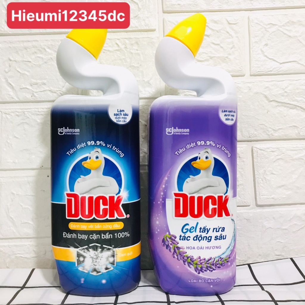 DUCK Tẩy Rửa Nhà Tắm Siêu Tẩy Pro 900ml ( CÓ VÒI)