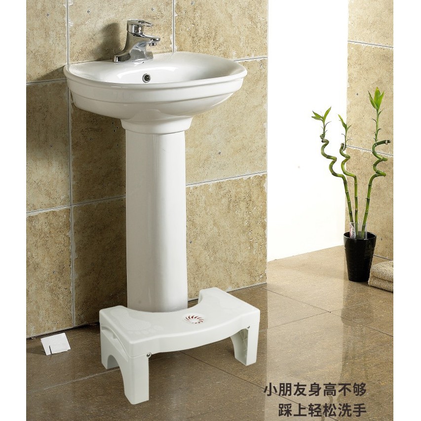 HÀNG MỚI Ghế kê chân toilet chống táo bón Việt Nhật - Ghế kê chân đi vệ sinh