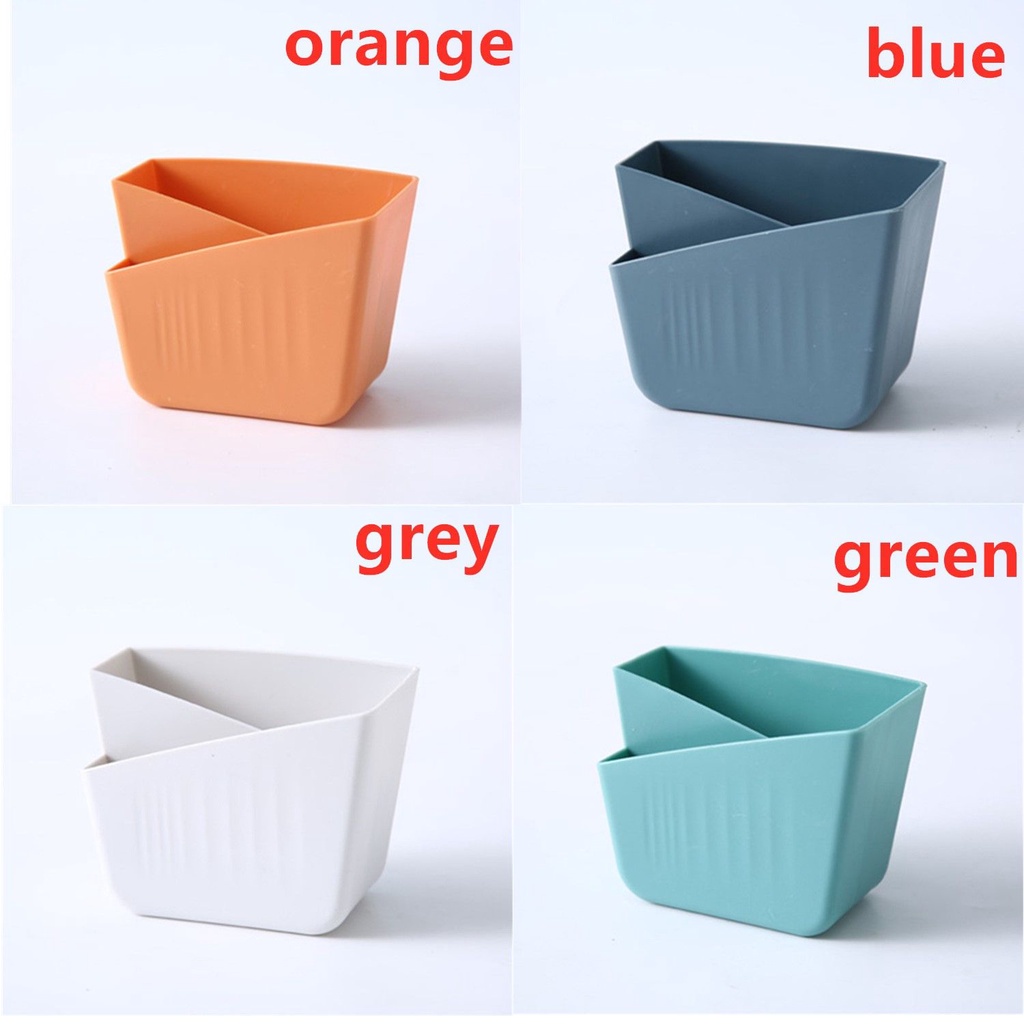 Hộp Nhựa Đựng Bàn Chải Đánh Răng / Điều Khiển Từ Xa Gắn Tường Không Cần Khoan Lỗ Đa Năng