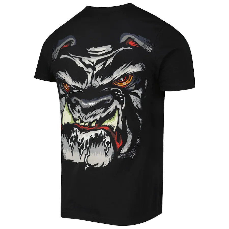 Áo Thun Nam Màu Đen john cena beware of dog retro,!!