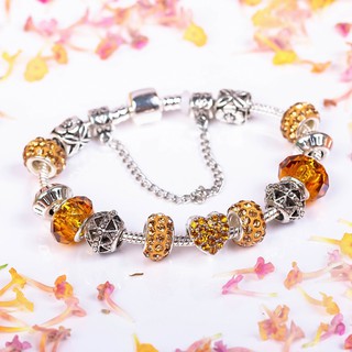 Vòng Charm mạ bạc