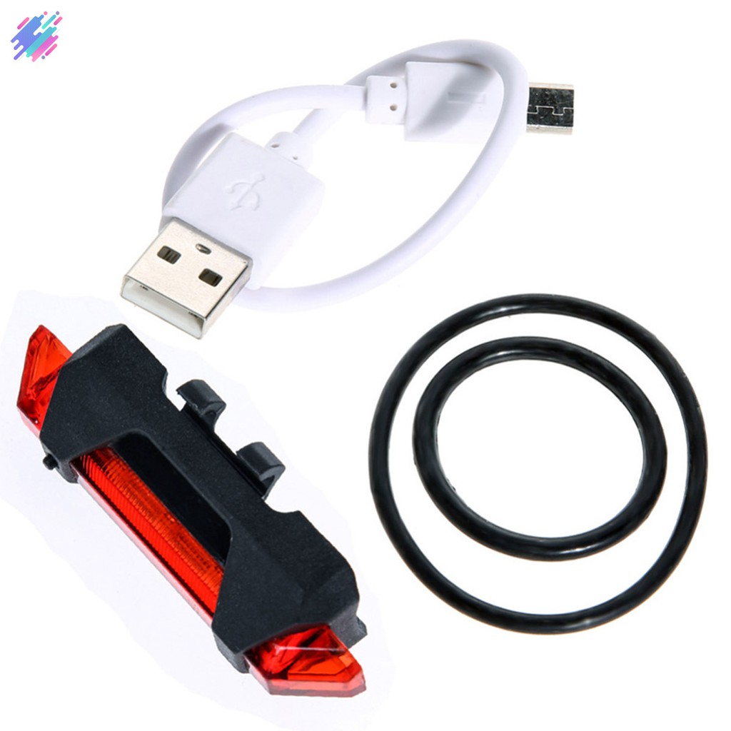 Đèn chiếu hậu xe đạp tiện lợi có cổng sạc USB