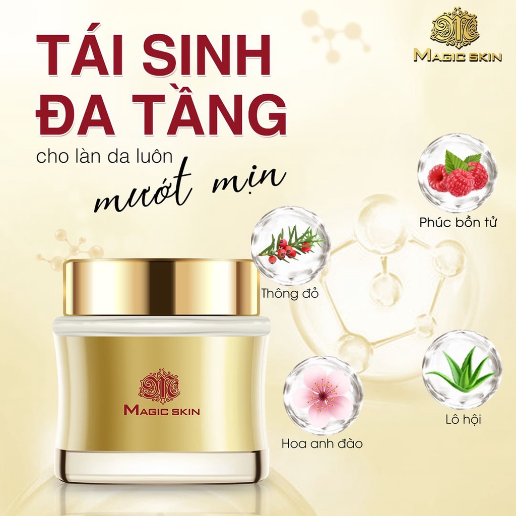 KEM TÁI SINH ban đêm Magic Skin CHÍNH HÃNG| Phục hồi da HƯ TỔN