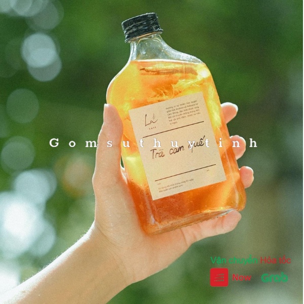Chai thủy tinh/ Binh thủy tinh dẹt cổ cao nắp thiếc 250ml đựng coldbrew, coffee