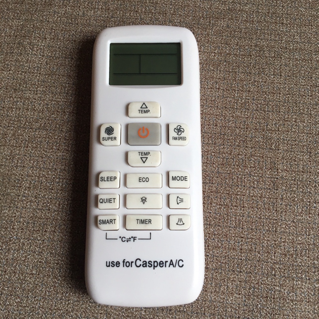 Điều khiển điều hòa máy lạnh casper, được chọn mẫu