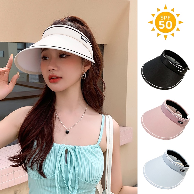 Mũ Lưỡi Trai Nửa Đầu Chống Tia Uv Thời Trang Nữ