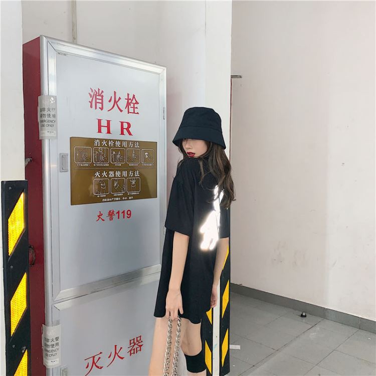 Áo thun phản quang tay lỡ nam nữ Gấu 02