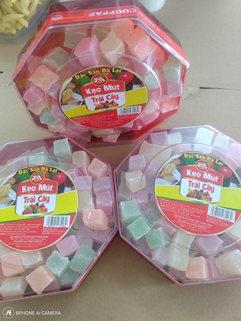 Kẹo mứt trái cây đặc sản Đà Lạt 350g hsd 10/2020
