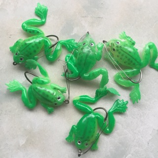 Mồi câu lure , mồi mềm câu lure nhái hơi