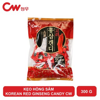 Kẹo hồng sâm korean red ginseng candy cw 300 gram