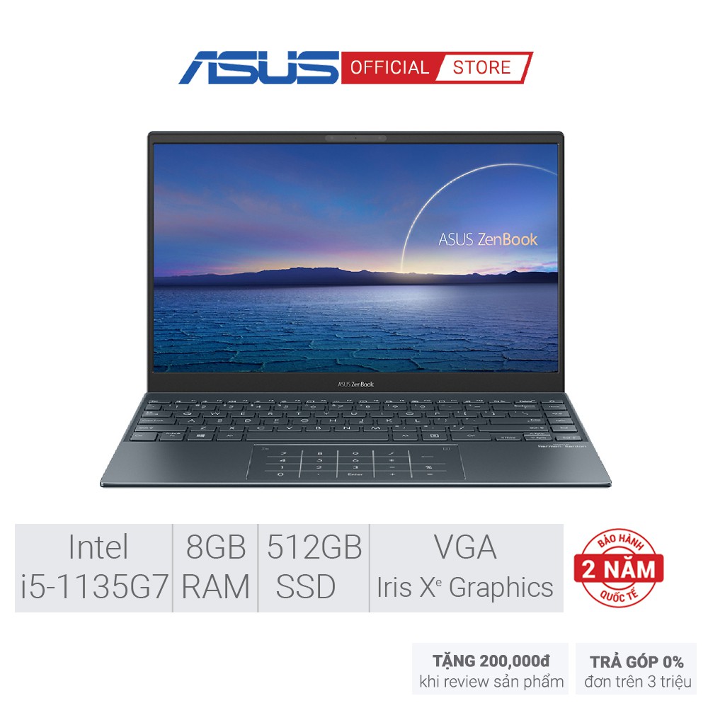 [ELBAU7 giảm 7% tối đa 1TR] Laptop ASUS ZenBook Flip 13 UX363EA-HP130T | i5-1135G7 | 8GB |512GB|Intel Iris Xe|13.3''