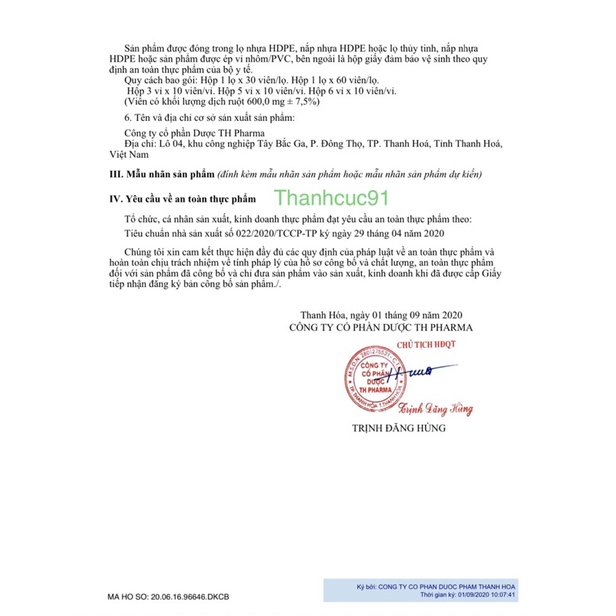 Đông trùng hạ thảo Codycap - tăng cường sinh lực