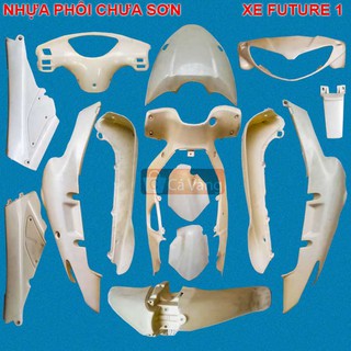 Vỏ nhựa xe máy hiệu FUTURE 1 nhựa CAO CẤP PHÔI CHƯA SƠN