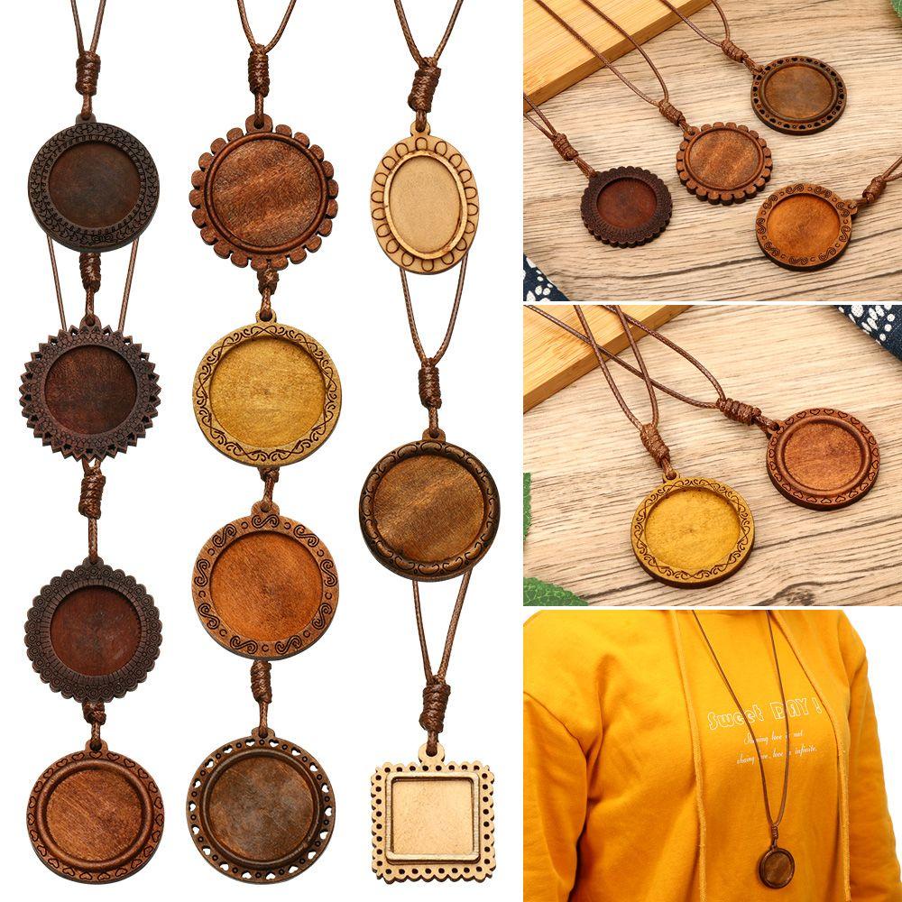 Khay Gỗ Cabochon Kích Thước Bên Trong Dùng Để Làm Trang Sức