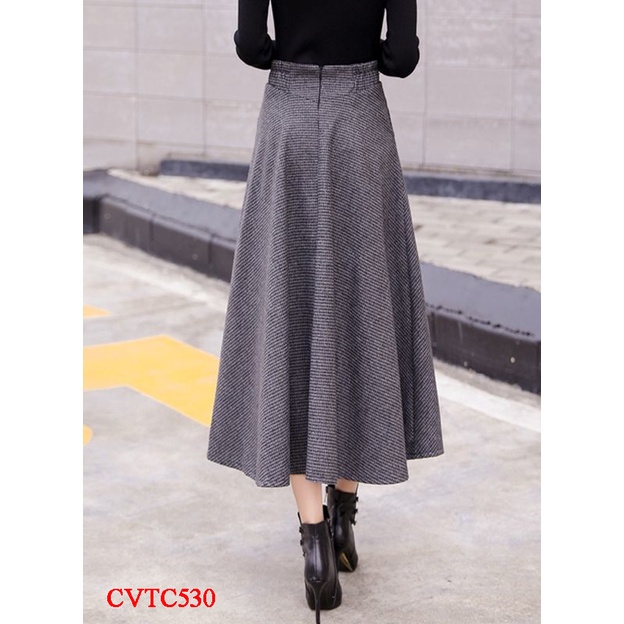 Chấn Váy Dáng Xòe, Dáng Dài Kiểu Dáng Thanh Lịch Hàng Thiết Kế Cao Cấp | BigBuy360 - bigbuy360.vn