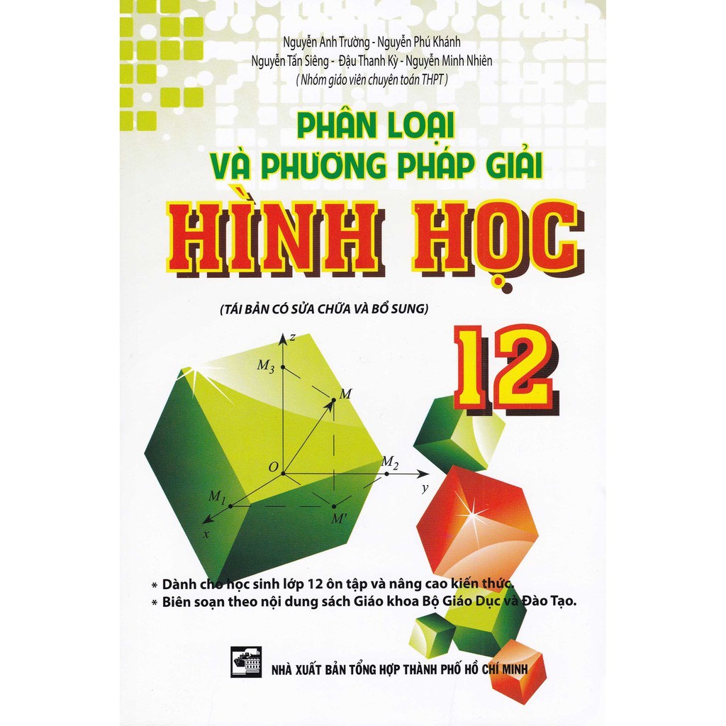 Sách - Phân Loại Và Phương Pháp Giải Hình Học Lớp 12
