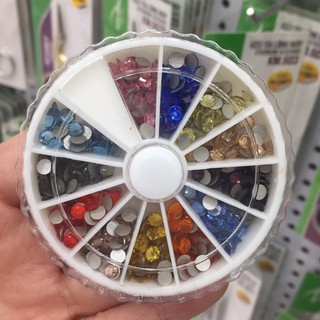 Khay đựng đá nail có gợn [ Nhỏ ]