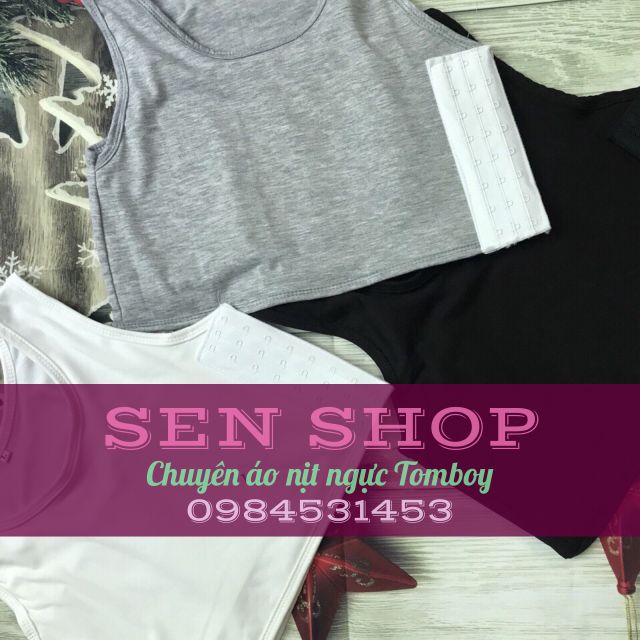 Áo nịt ngực TOMBOY SB TRANS (Combo 3 áo ngắn 300k) Free ship | BigBuy360 - bigbuy360.vn