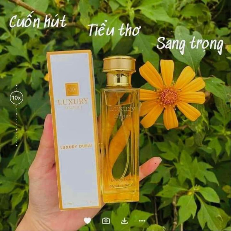 Nước Hoa LUXURY DUBAI 50ML Bản Mới Cho Cả Nam và Nữ chính hãng