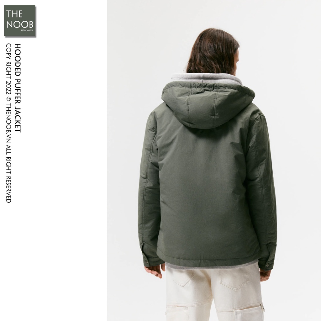 Áo Khoác Trần Bông Có Mũ - 2022AK30