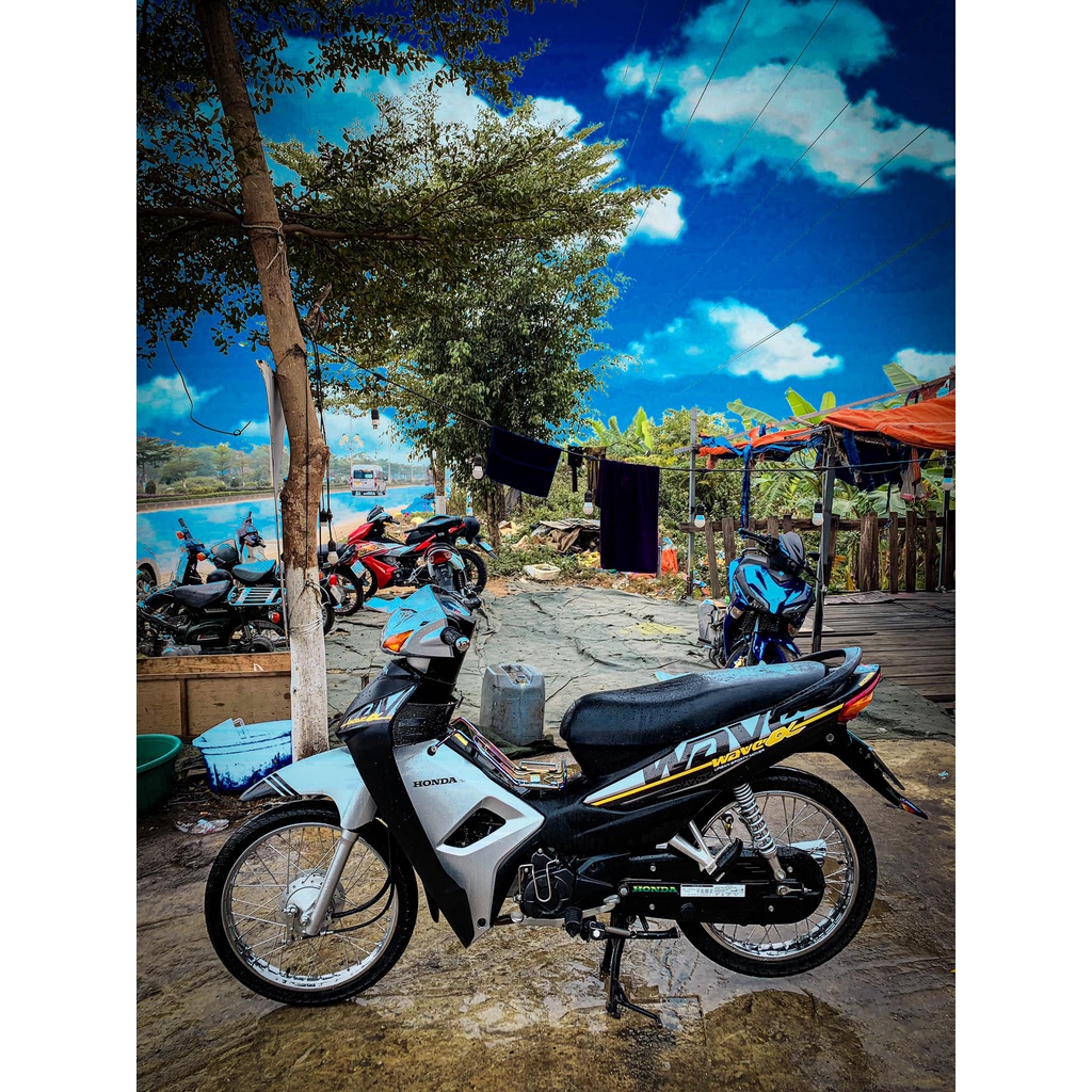 Tem Rời Wave 2011 Cho Xe 50-100-110cc Các Màu Siêu Đẹp|Chống Nước,Bay Màu|