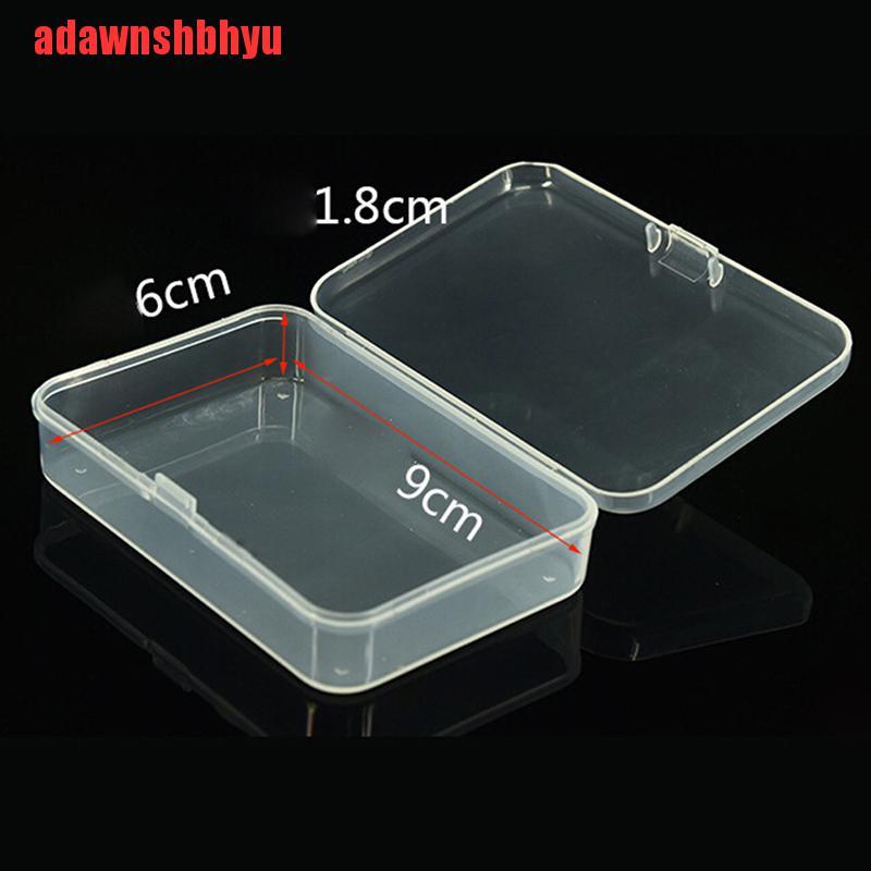 Hộp Nhựa Trong Suốt Đựng Đồ Đa Năng 9.3x6.3x2.2cm