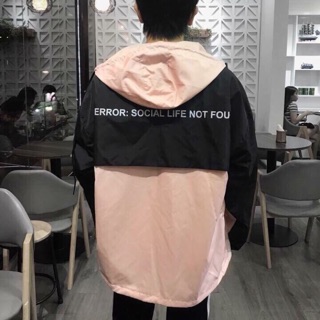Áo khoác Dù error