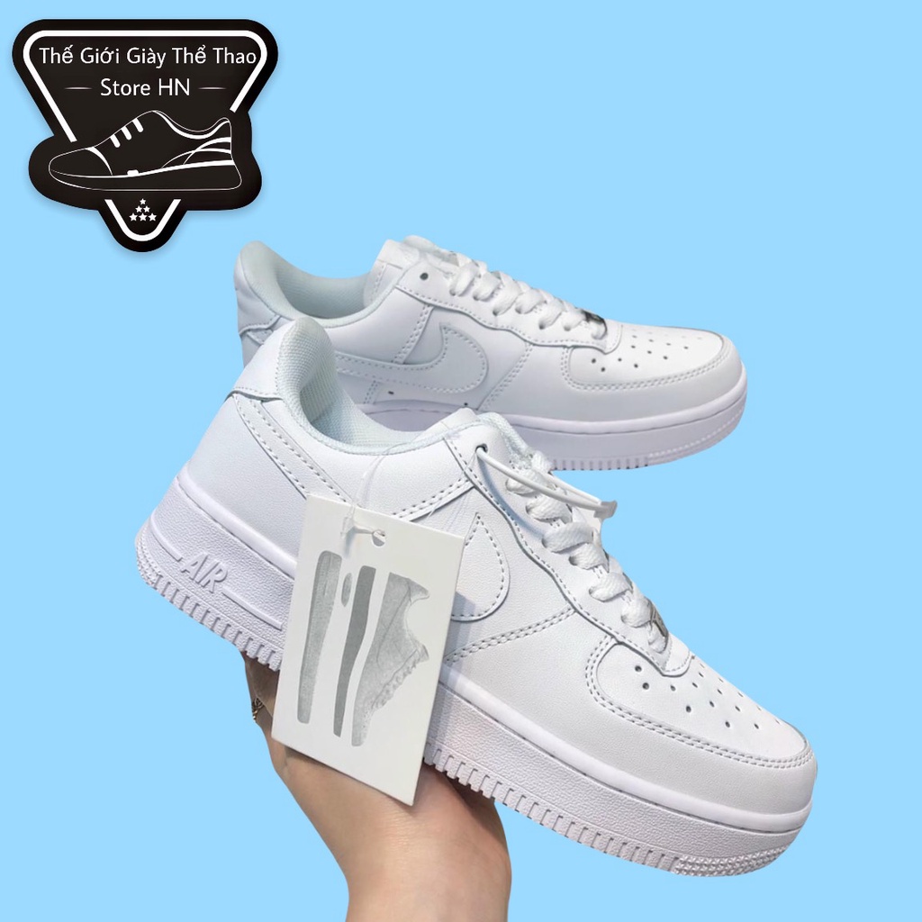 Giày Thể Thao Nam Nữ - Giày Nike Air Force 1 AF1 Trắng Full Box Bill | BigBuy360 - bigbuy360.vn