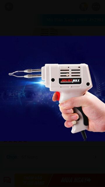 Mỏ hàn xung SOLDERING GUN SOUST MAX 100W JS2901