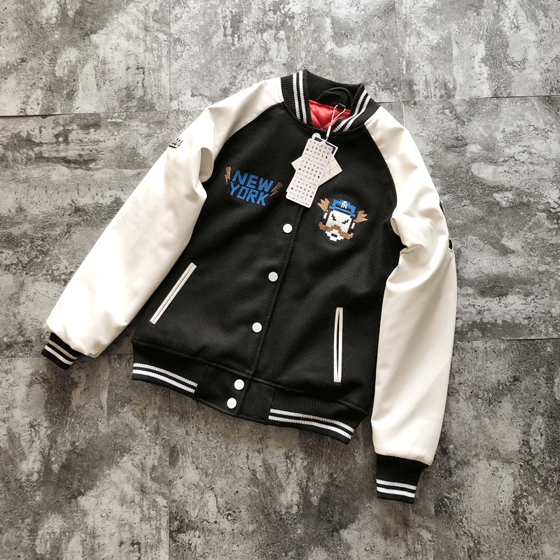 ÁO KHOÁC BOMBER MLBNY (MẪU MARIO) CHÍNH HÃNG