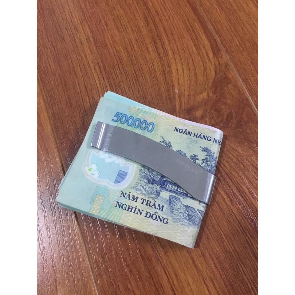 Kẹp tiền inox đa năng vipteam