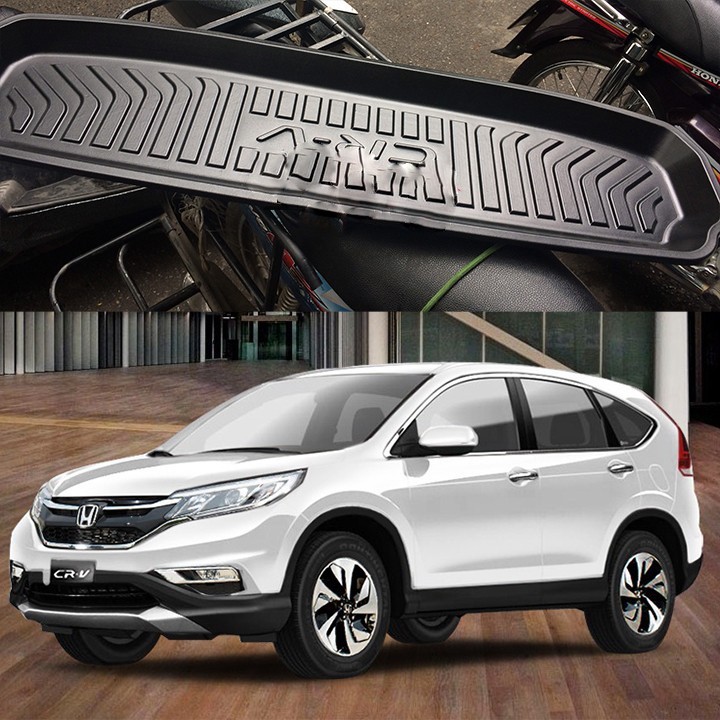 korea Lót cốp nhựa dẻo xe Honda CRV 2018-2019 loại nhỏ phụ kiện đồ chơi ô tô korea