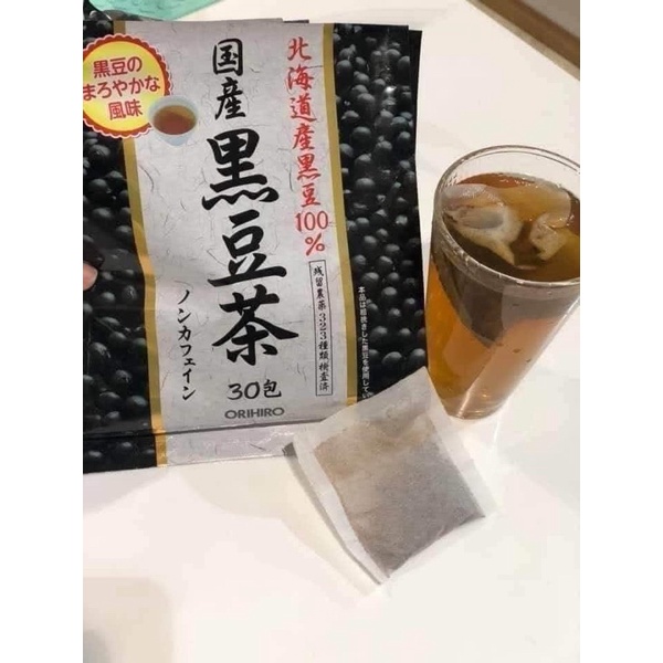 Trà đậu đen Orihiro 30 gói của Nhật Bản - Trà đỗ đen nhật [Date 08/12/2023]