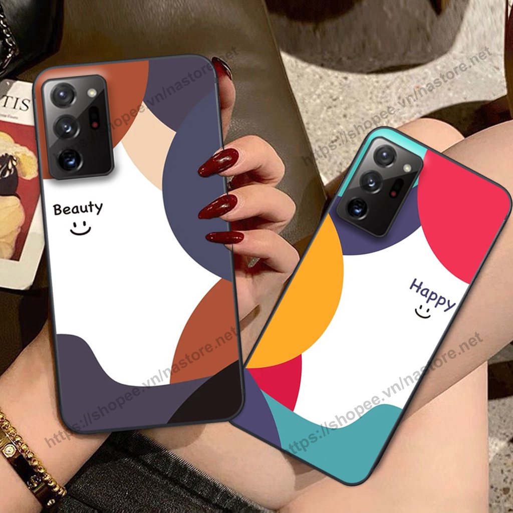 Ốp lưng Samsung Note 20 / Note 20 Plus / Note 20 Ultra / Note 20+ mặt cười, họa tiết caro đơn giản đẹp cute