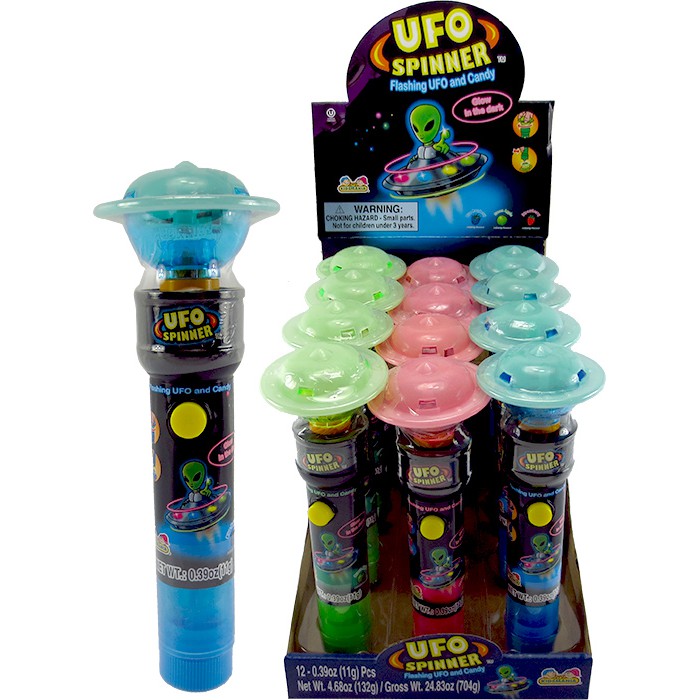 Kẹo mút Kidsmania UFO Spinner 11gr